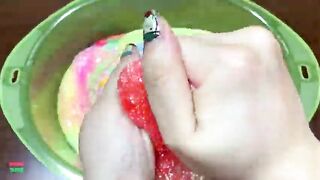Mixing FLOAM and GLITTER  Into HOMEMADE Slime || Relaxing with Ducks Slime