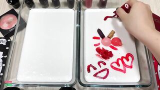 Mixing MAKEUP and GLITTER Into GLOSSY Slime || Satisfying Slime Videos