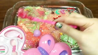 PRINCESS Frozen Slime || Mixing Random Things Into Clear Slime || Boom Slime