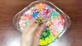 Special Series Relaxing Slime Video || Mixing Too Many Ingredient Into Fluffy Slime