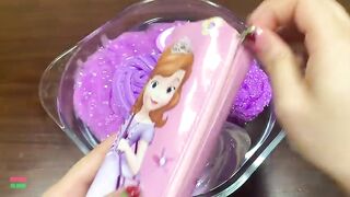 Special Series #VIOLET Princess Frozen || Mixing Too Many Things Into Clear Slime