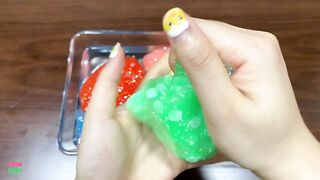 Special Series #Mermaid || Mixing Random Things Into Clear Slime || Most Satisfying Slime Videos