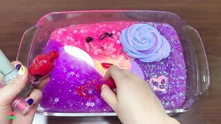 Special Series #PRINCESS Frozen And #PEPPA Pigs || Mixing Random Things Into Slime