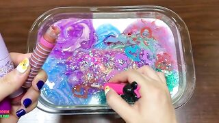 Special Series #PRINCESS Frozen Elsa Vs Anna| PURPLE Vs BLUE| Mixing Random Things Into Fluffy Slime