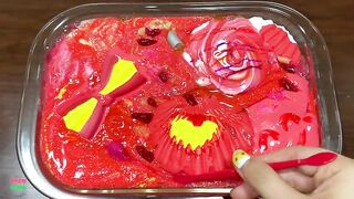 Special Series RED #PRINCESS Belle || Mixing MakeUp and Glitter Into Slime || Boom Slime