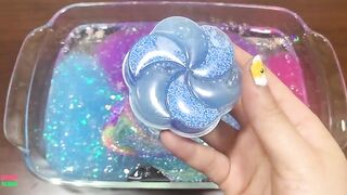 Special Series #FROZEN Pink and Blue || Mixing Random Things Into Slime || Relaxing Slime Videos