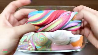 Special Series Rabbit #LOVE Carrots | Mixing Floam and Makeup Into Slime | Relaxing With Piping Bags