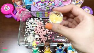 Special series Cute #Princess || Mixing Random Things Into Clear Slime || MOST SATISFYING SLIME