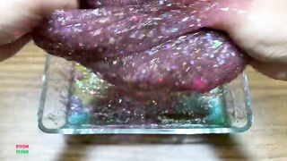 Making Slime With Cute Bags || Mixing Glitter Into New Slime || #Doodles || MOST SATISFYING SLIME