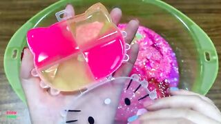 Special Series #PINK Hello Kitty || MIXING TOO MANY THINGS INTO SLIME || #BoomSlime