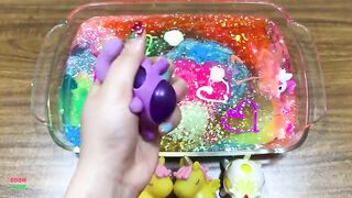 Special Series #PIPING BAGS || MIXING RANDOM THINGS INTO STORE BOUGHT SLIME ||#Relaxing Color Liquid