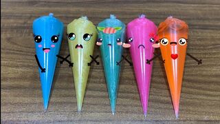 Making Slime With Cute Piping Bags #Doodles || MOST SATISFYING #SLIME || BOOM SLIME