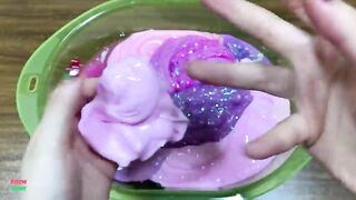 Special Series PINK Vs VIOLET || MIXING RANDOM THINGS INTO SLIME || BOOM SLIME