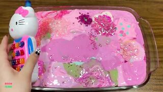 MIXING TOO MANY THINGS INTO NEW STORE BOUGHT SLIME || HELLO KITTY TOPIC || SPECIAL SERIE #PINK