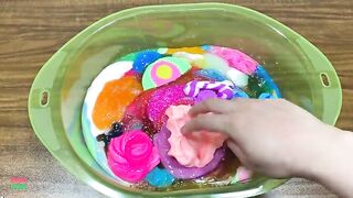 MIXING NEW STRESSBALL INTO NEW STORE BOUGHT SLIME || SLIME SMOOTHIE || RELAXING WITH SLIME