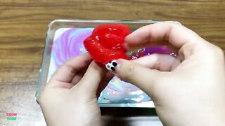 MIXING TOO MANY THINGS INTO GLOSSY SLIME AND CLEAR SLIME || BIG SLIME SMOOTHIE|| RELAXING WITH SLIME