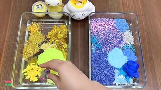 MIXING SO MUCH FLOAM AND GLITTER INTO CLEAR SLIME || SLIME SMOOTHIE || RELAXING WITH WONDERFUL SLIME