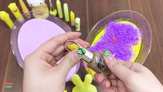 MIXING FLOAM VS MAKEUP INTO BUTTER SLIME AND CLEAR SLIME || RELAXING WITH WONDERFUL HEART SLIME