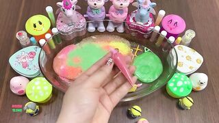 HAPPY VALENTINE'S DAY| MIXING SAND AND GLITTER INTO STORE BOUGHT SLIME| MOST SATISFYING SLIME VIDEOS