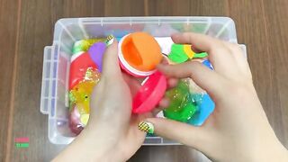 MIXING BUTTER SLIME AND CLEAR SLIME INTO STORE BOUGHT SLIME|| SLIME SMOOTHIE|| MOST SATISFYING SLIME