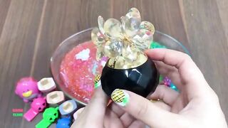 MIXING RANDOM THINGS INTO COLORFUL CLEAR SLIME || RELAXING WITH FLAPPY BIRD || MOST SATISFYING SLIME