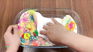 MIXING RANDOM THINGS INTO GLOSSY SLIME || SLIME SMOOTHIE|| MOST SATISFYING SLIME VIDEOS