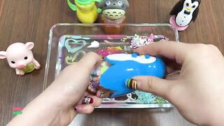 MIXING MAKEUP AND FLOAM INTO FLOAM SLIME AND CLEAR SLIME|SLIME SMOOTHIE| MOST SATISFYING SLIME VIDEO