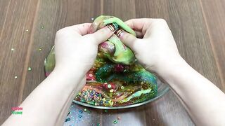 MIXING MAKEUP AND GLITTER INTO ALL SLIME || SLIME SMOOTHIE || MOST SATISFYING SLIME