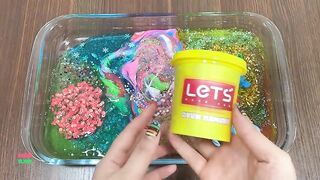 RELAXING SLIME WITH SO MUCH SLIME || MIXING PLAY-DOH AND FLOAM INTO HOMEMADE SLIME