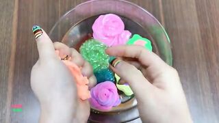 SATISFYING SLIME WITH LONG BALLOONS || MIXING RANDOM THINGS INTO CLEAR SLIME