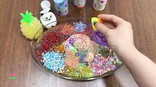 MIXING RANDOM THINGS INTO CLEAR AND HOMEMADE SLIME || MOST RELAXING SATISFYING SLIME VIDEOS