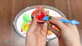MIXING GLITTER & MAKEUP INTO GLOSSY AND STORE BOUGHT SLIME || MOST RELAXING SATISFYING SLIME VIDEOS