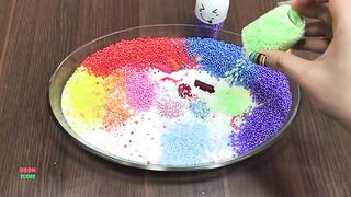 MIXING MAKEUP AND FLOAM SLIME INTO SMOOTH GLOSSY SLIME || MOST SATISFYING SLIME VIDEOS
