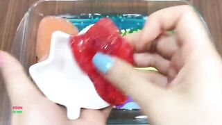 MIXING RANDOM THINGS WITH RAINBOW CLEAR SLIME || MOST SATISFYING SLIME VIDEOS