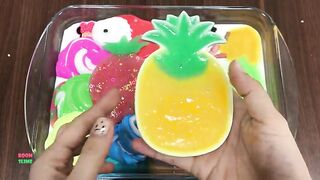 MIXING RANDOM THINGS AND KINETIC SAND INTO FLUFFY SLIME || MOST SATISFYING SLIME VIDEO
