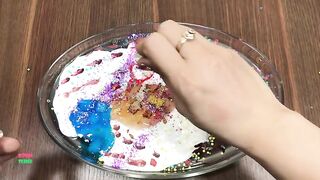 MIXING RANDOM THINGS INTO CLEAR SLIME || PINK COLOR || WONDERFUL SLIME
