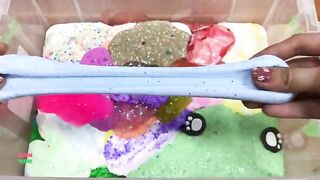MIXING HOMEMADE WITH STORE BOUGHT SLIME || RAINBOW SLIMEFALL || WONDERFUL SLIME