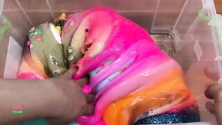 MIXING HOMEMADE WITH STORE BOUGHT SLIME || RAINBOW SLIMEFALL || WONDERFUL SLIME