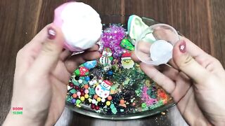 MIXING RANDOM THINGS INTO CLEAR SLIME || RELAXING SMILE || WONDERFUL SLIME