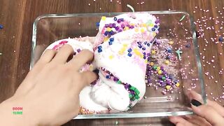 MIXING RANDOM THINGS INTO GLOSSY SLIME || RELAXING SMILE || WONDERFUL SLIME