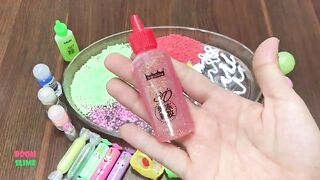 MIXING GLITTER, FOAM INTO STORE BOUGHT AND CLEAR SLIME || PINK LOVELY || WONDERFUL SLIME