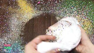 MIXING RANDOM THINGS INTO FLUFFY SLIME || SPECIAL EMOTION BALLOONS || WONDERFUL SLIME