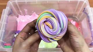 MIXING STORE BOUGHT SLIME WITH HOMEMADE SLIME || PASTEL || GIANT WONDERFUL SLIME