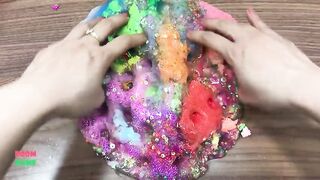 Mixing Random Things Into Slime with Funny Balloons!! Relaxing Slime