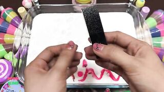 Mixing Makeup and Sand With Fluffy Slime!! Relaxing Slime