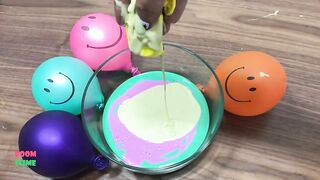 Making Slime With Happy Balloons !!! BoomSlime