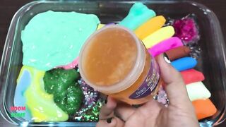 Mixing Clays And Makeup Into Store Bought Slime | BoomSlime