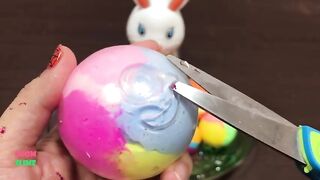 MIXING CLAY AND STRESS BALL INTO STORE BOUGHT SLIME | SLIMESMOOTHIE | SATISFYING SLIME VIDEO