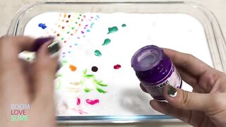 Mixing Color Pen Into Fluffy Slime | Most Satisfying Slime Video | Boom Slime