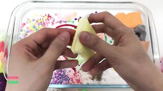 Mixing Random Things Into Glossy Slime - Most Satisfying Slime Video!!